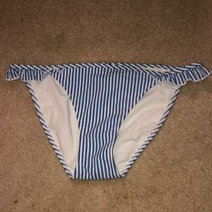 Aerie striped bikini bottoms